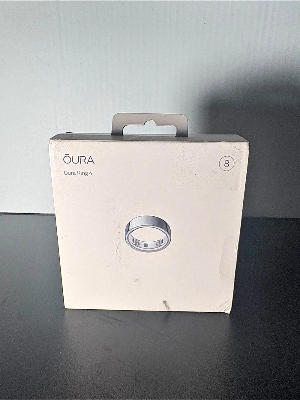 Oura Ring 4 Smart Ring Size 8 Silver